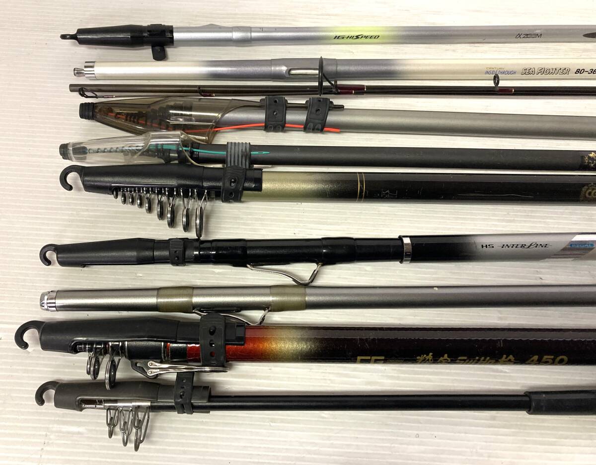 釣り竿 まとめて 10点 他 RYOBI Daiwa SHIMANO 他 タモ 浮き 竿 釣り竿 まとめて 10点 他 RYOBI Daiwa SHIMANO 他 タモ 浮き 竿