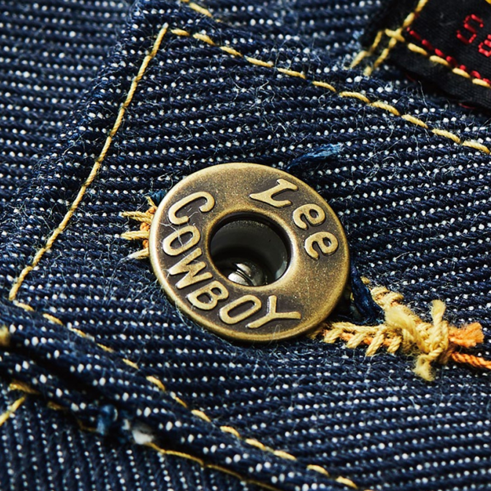新品 W34 Lee ARCHIVES COWBOY 101 PROTO TYPE 1945MODEL RIGID リー アーカイブス カウボーイ ボタンフライ リジッド 生デニム 左綾