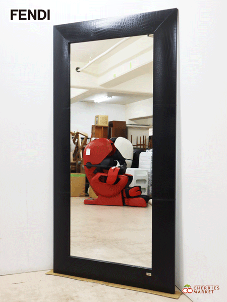 ◇展示品◇最高級 FENDI CASA フェンディ カーサ 大型 ミラー ◇展示品◇最高級 FENDI CASA フェンディ カーサ 大型 ミラー