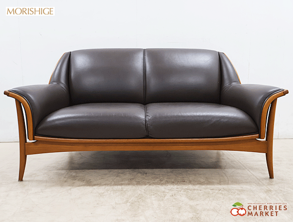 ◇展示品◇ MORISHIGE モリシゲ IDC大塚家具 N-レジェ 2Pソファ ◇展示品◇ MORISHIGE モリシゲ IDC大塚家具 N-レジェ 2Pソファ