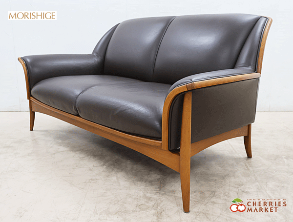 ◇展示品◇ MORISHIGE モリシゲ IDC大塚家具 N-レジェ 2Pソファ ◇展示品◇ MORISHIGE モリシゲ IDC大塚家具 N-レジェ 2Pソファ