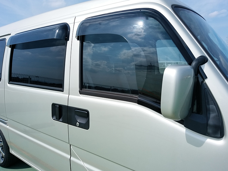 サンバー ディアス TV1 TV2 TW1 TW2 ドアバイザー ワイドバイザー 前后 ライト※ノーマルミラー用 /md248