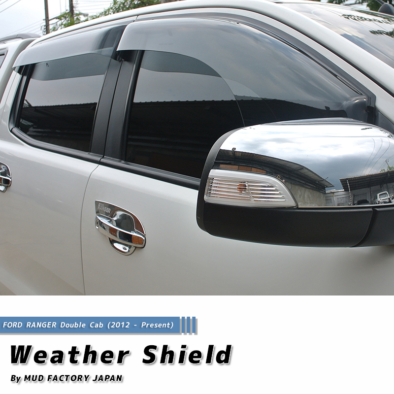 フォード レンジャー FORD RANGER (T6) ダブルキャブ ドアバイザー 海外直送 /md288
