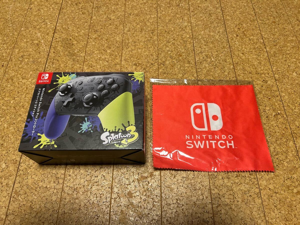 新品未開封 Nintendo Switch Proコントローラー スプラトゥーン3 新品未開封 Nintendo Switch Proコントローラー スプラトゥーン3