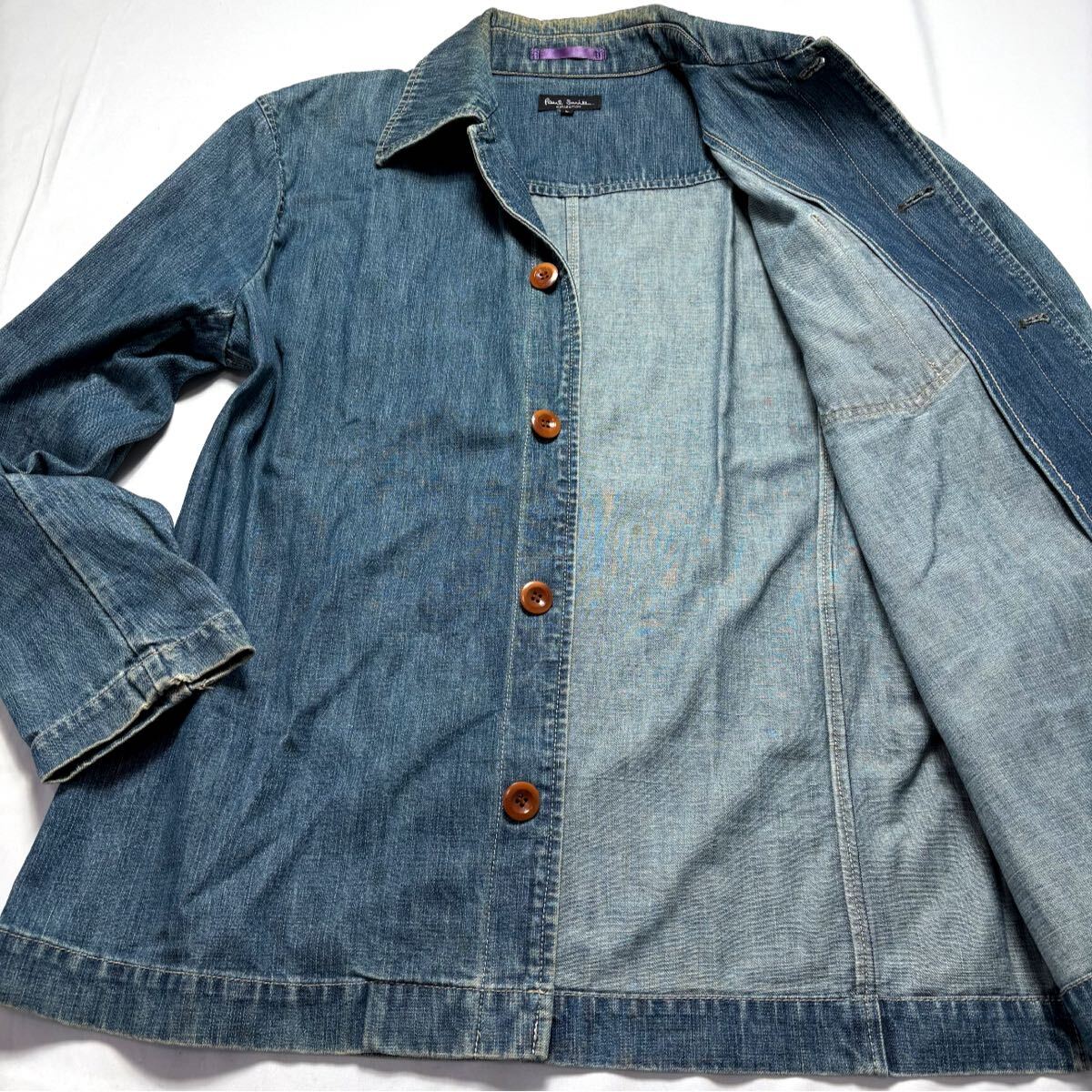 希少XL相当○人気 デニムジャケット ポールスミス Paul Smith 希少XL相当○人気 デニムジャケット ポールスミス Paul Smith