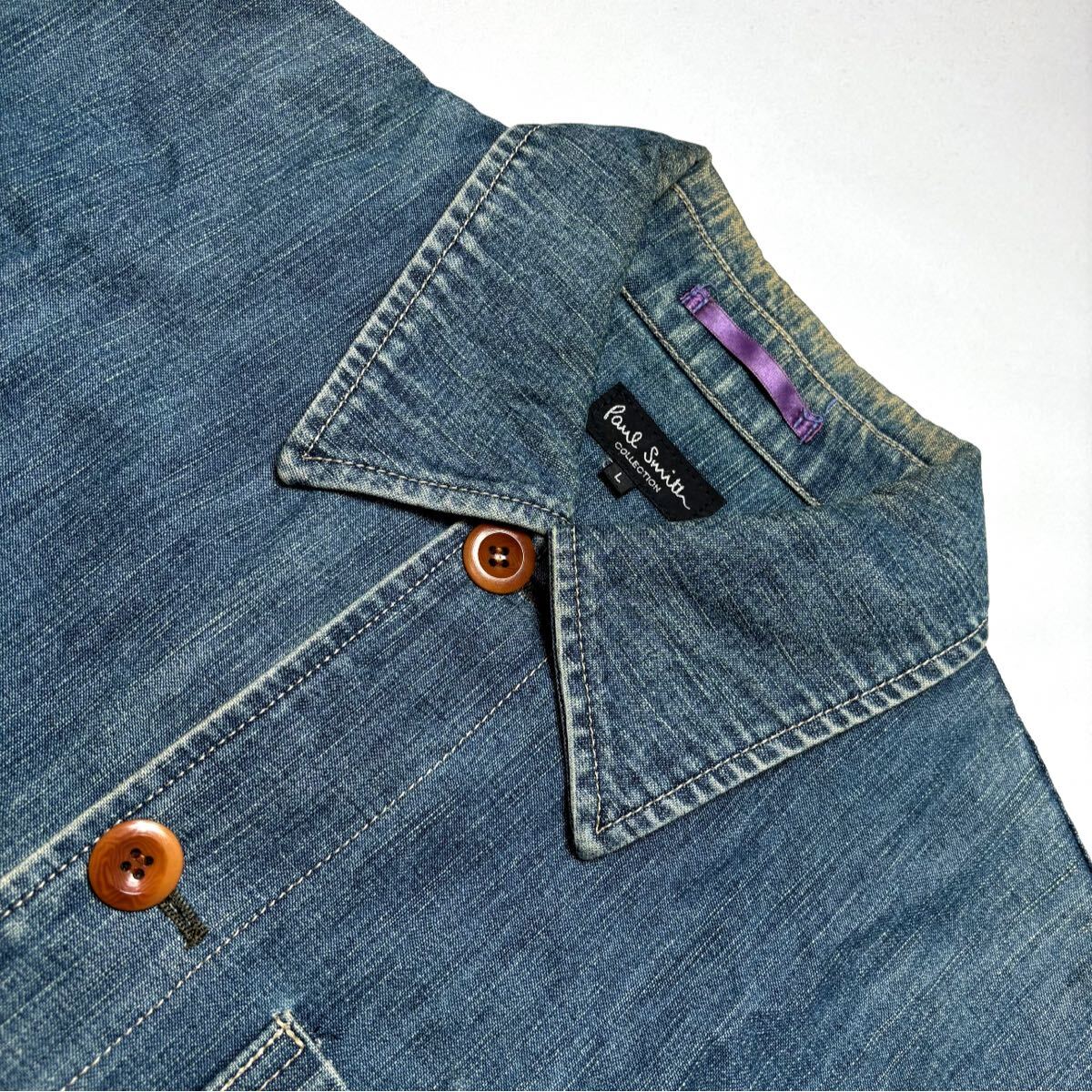 希少XL相当○人気 デニムジャケット ポールスミス Paul Smith 希少XL相当○人気 デニムジャケット ポールスミス Paul Smith