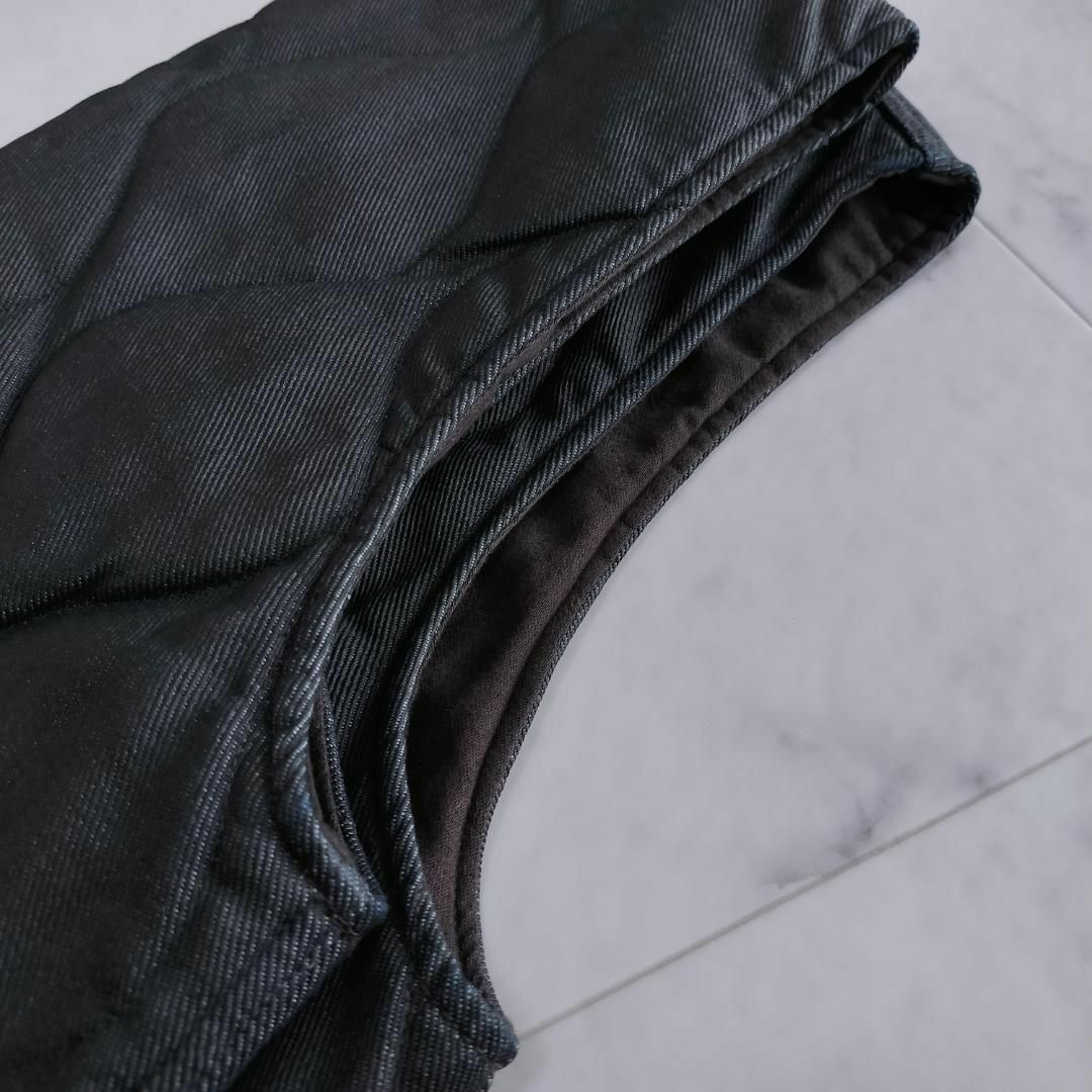 定価10万以上 RRL キルテッドインディゴ デニム ベスト S 定価10万以上 RRL キルテッドインディゴ デニム ベスト S