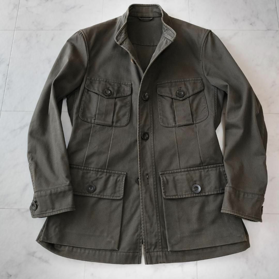 希少 GUCCI トムフォード期 ミリタリージャケット オリーブ 希少 GUCCI トムフォード期 ミリタリージャケット オリーブ