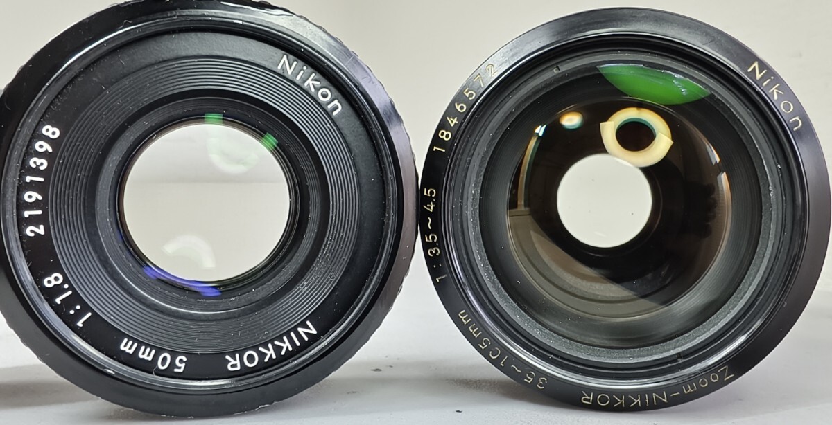 終活整理】 Nikon FE+Ai-s NIKKOR 50mm f1.8 薄型パンケーキ 終活整理】 Nikon FE+Ai-s NIKKOR 50mm f1.8 薄型パンケーキ