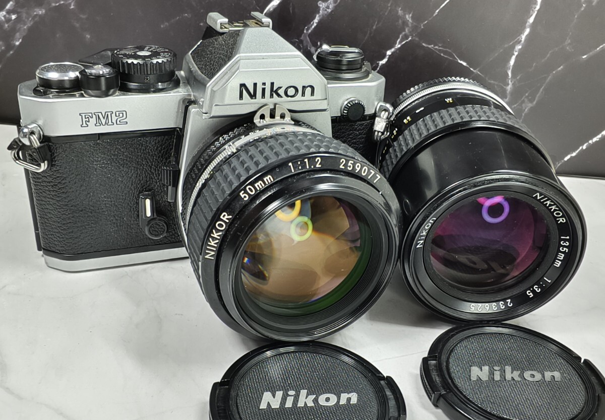 終活】NIKON NEW FM2+Ai-s NIKKOR 50mm f1.2 シンデレラ+Ai 終活】NIKON NEW FM2+Ai-s NIKKOR 50mm f1.2 シンデレラ+Ai