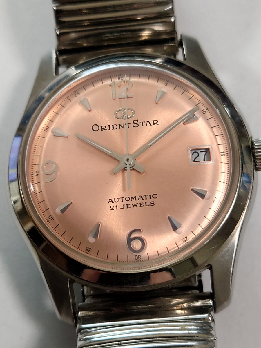 ☆ORIENT STAR オリエントスター 自動巻き デイト 597302-70 ☆ORIENT STAR オリエントスター 自動巻き デイト 597302-70