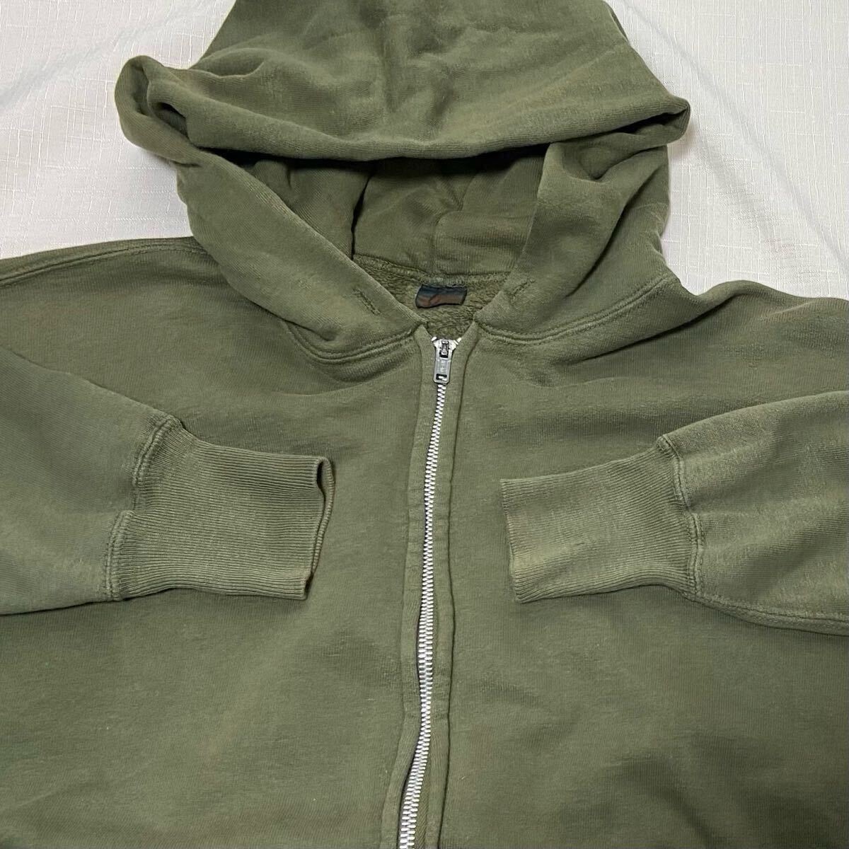 スペシャル XL 50s ビンテージ JOCKEY オリーブ 無地 ジップ スペシャル XL 50s ビンテージ JOCKEY オリーブ 無地 ジップ