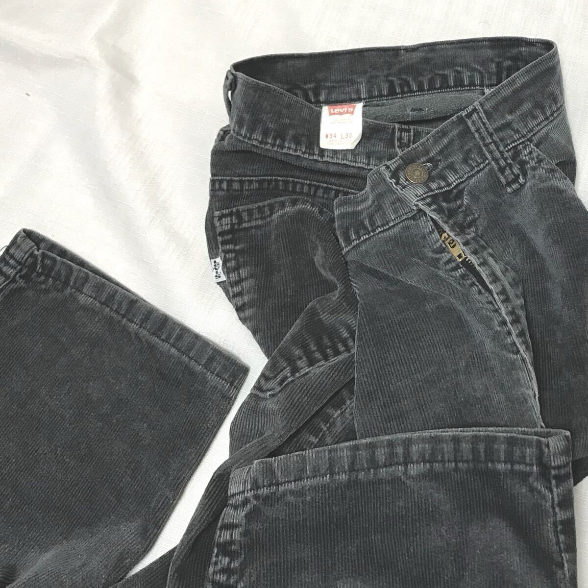 黒 80s ビンテージ LEVIS 519 1558 ブラック オリジナル 黒 80s ビンテージ LEVIS 519 1558 ブラック オリジナル