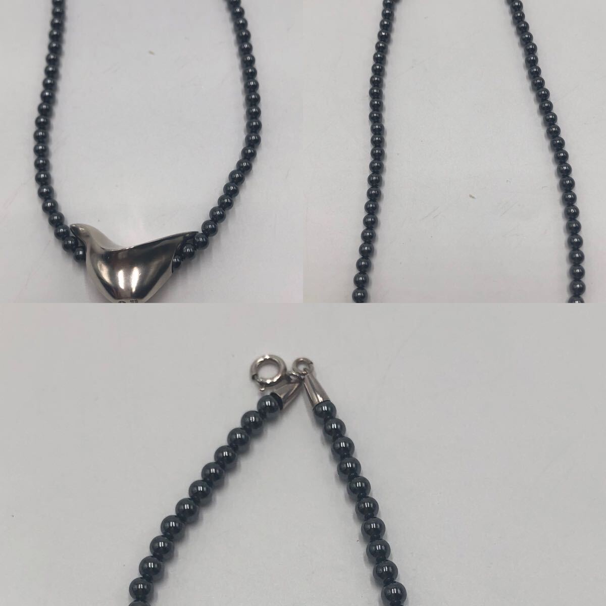 GEORGJENSEN ジョージジェンセン ネックレス 鳥モチーフ ボール
