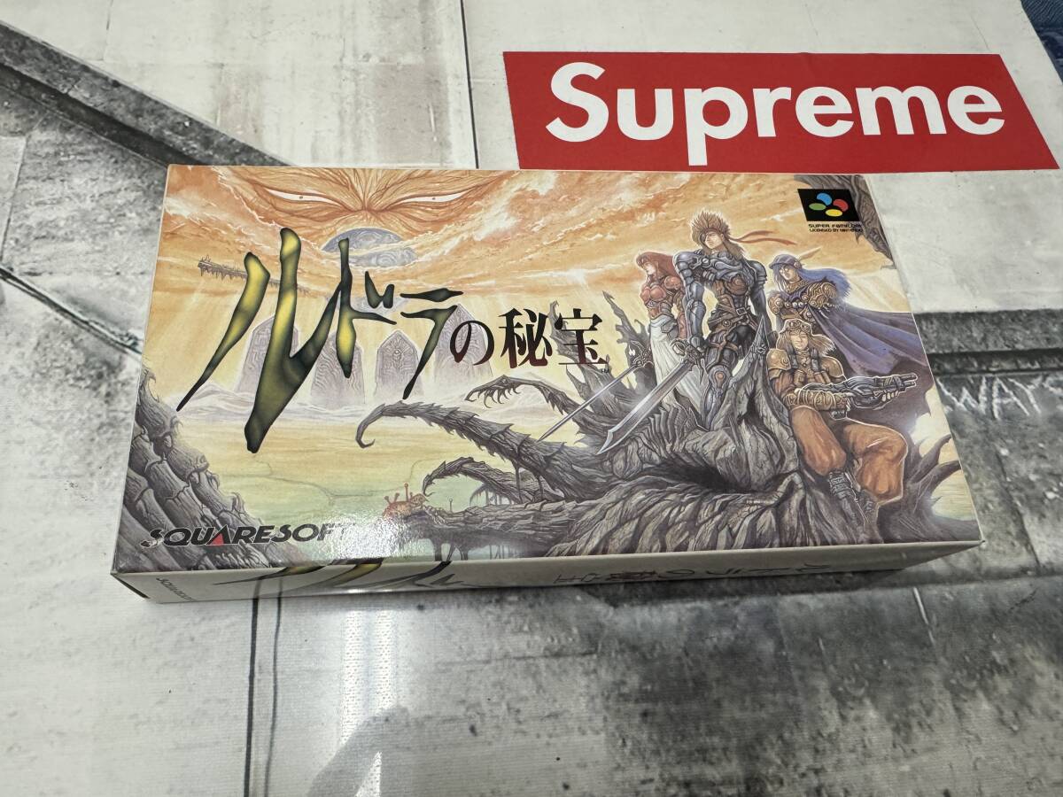 コレクター引退~超レア スーパーファミコン ルドラの秘宝 美品 コレクター引退~超レア スーパーファミコン ルドラの秘宝 美品