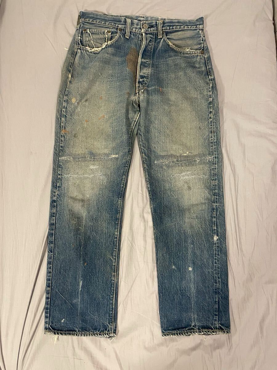 Special 1960s Levi's 501 BIGE 赤耳 ウエストシングル 足長R 60 Special 1960s Levi's 501 BIGE 赤耳 ウエストシングル 足長R 60