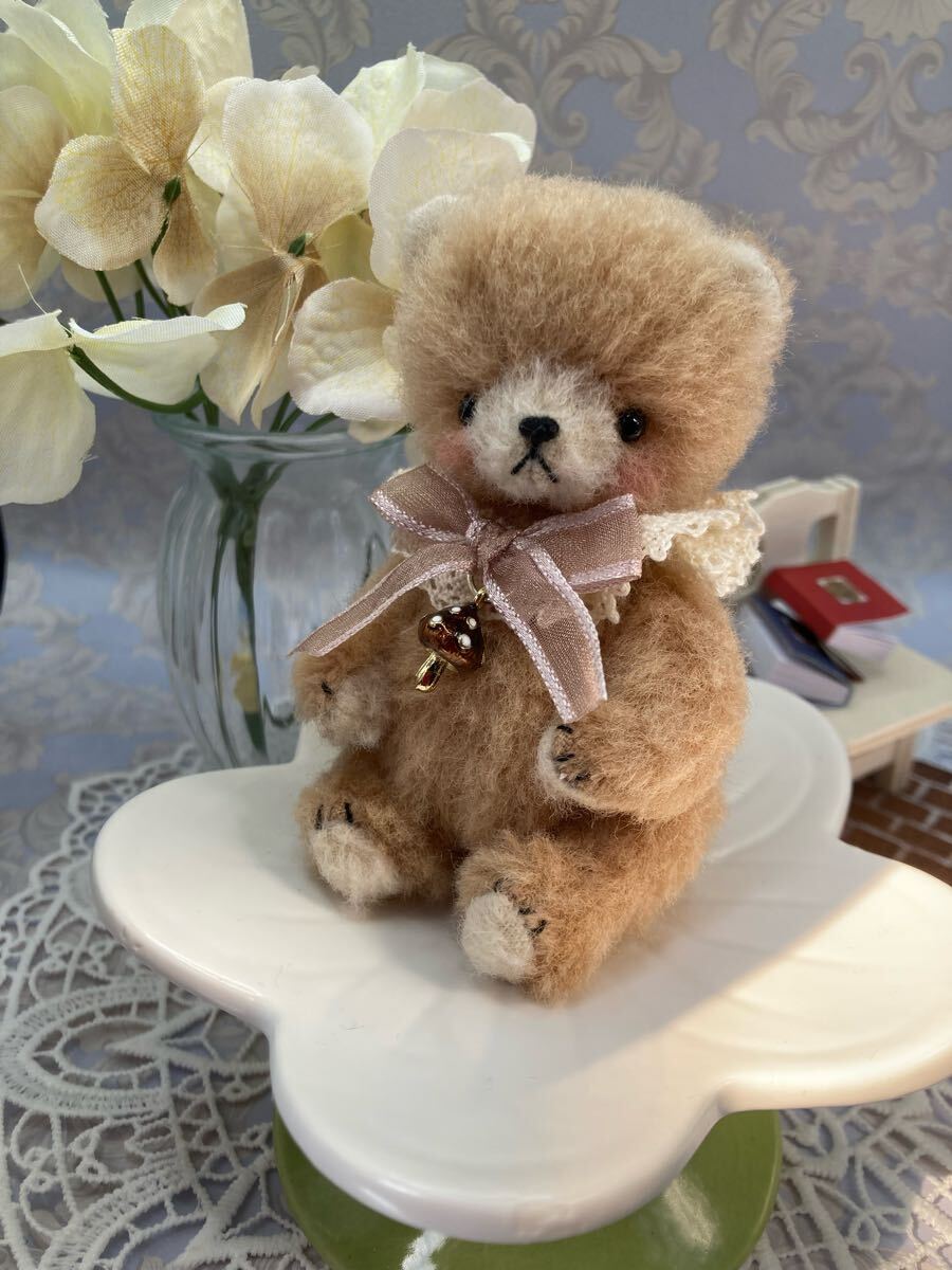 テディベア ハンドメイド はっさくBEAR 作家 きのこ オリジナル テディベア ハンドメイド はっさくBEAR 作家 きのこ オリジナル