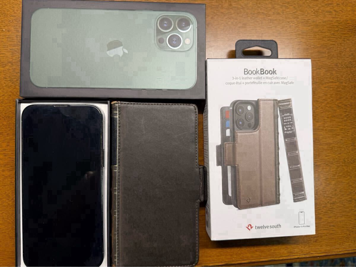 iPhone 13pro max 256G アルパイングリーン MNCV3J/A 本体美品 iPhone 13pro max 256G アルパイングリーン MNCV3J/A 本体美品