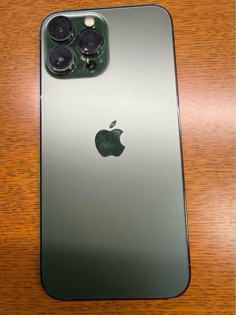 iPhone 13pro max 256G アルパイングリーン MNCV3J/A 本体美品 iPhone 13pro max 256G アルパイングリーン MNCV3J/A 本体美品