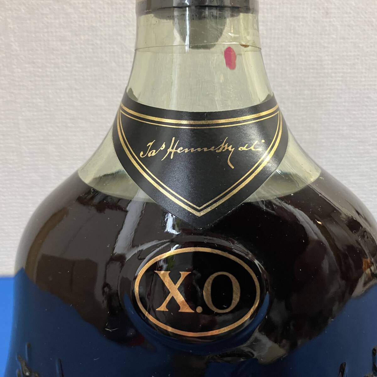 Hennessy XO ヘネシー 金キャップ グリーンボトル 700ml 未開栓 Hennessy XO ヘネシー 金キャップ グリーンボトル 700ml 未開栓