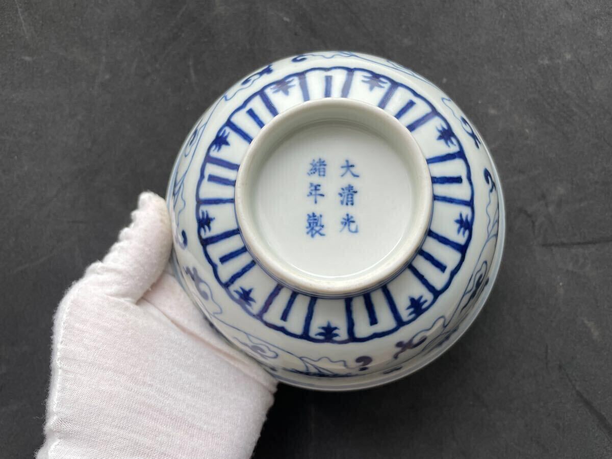 清 呉須 染付 蓮文 古染付 中国古玩 大鉢 時代物 中国美術 骨董 清 呉須 染付 蓮文 古染付 中国古玩 大鉢 時代物 中国美術 骨董