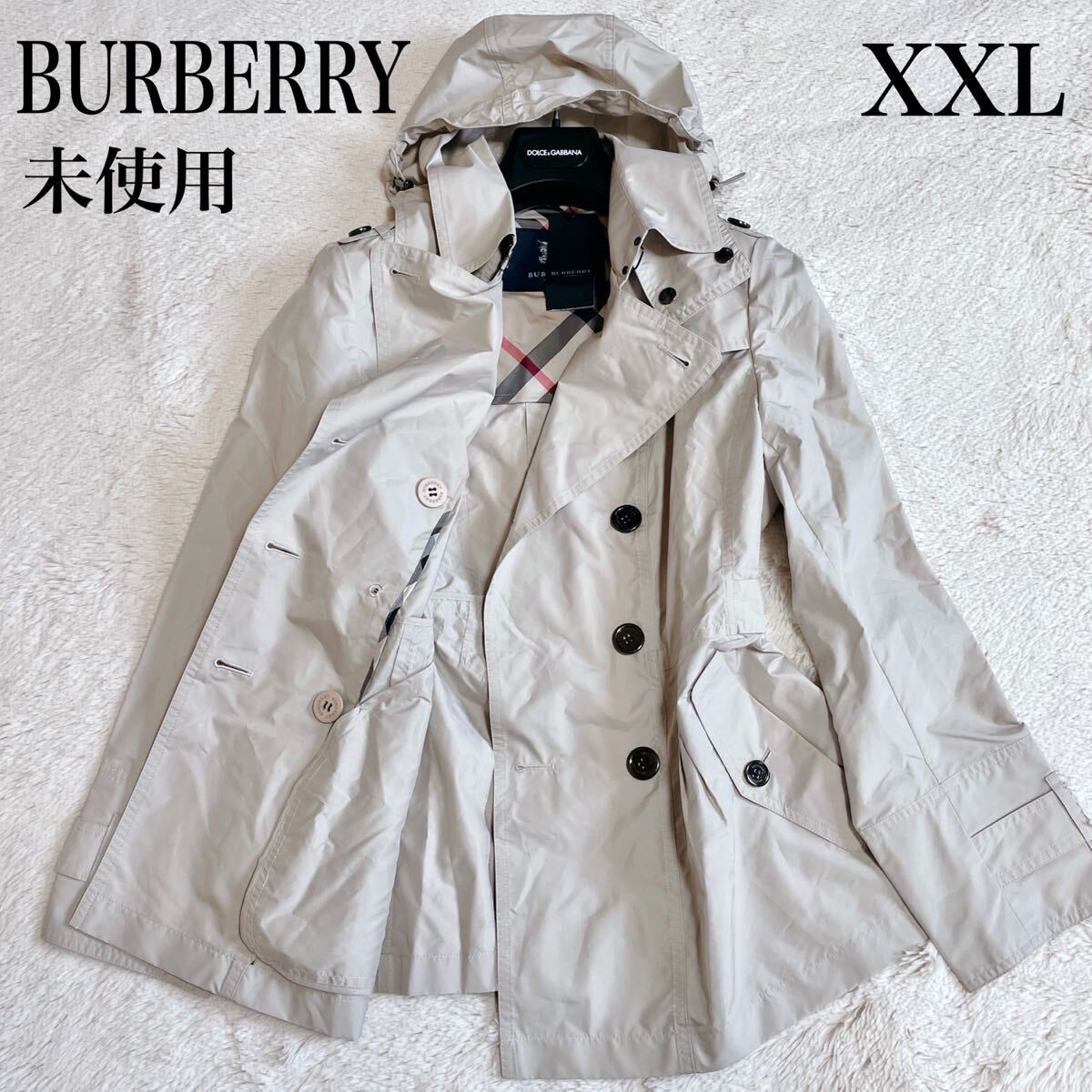 極美品 タグ付き 大きいサイズ BURBERRY ナイロンジャケット 極美品 タグ付き 大きいサイズ BURBERRY ナイロンジャケット