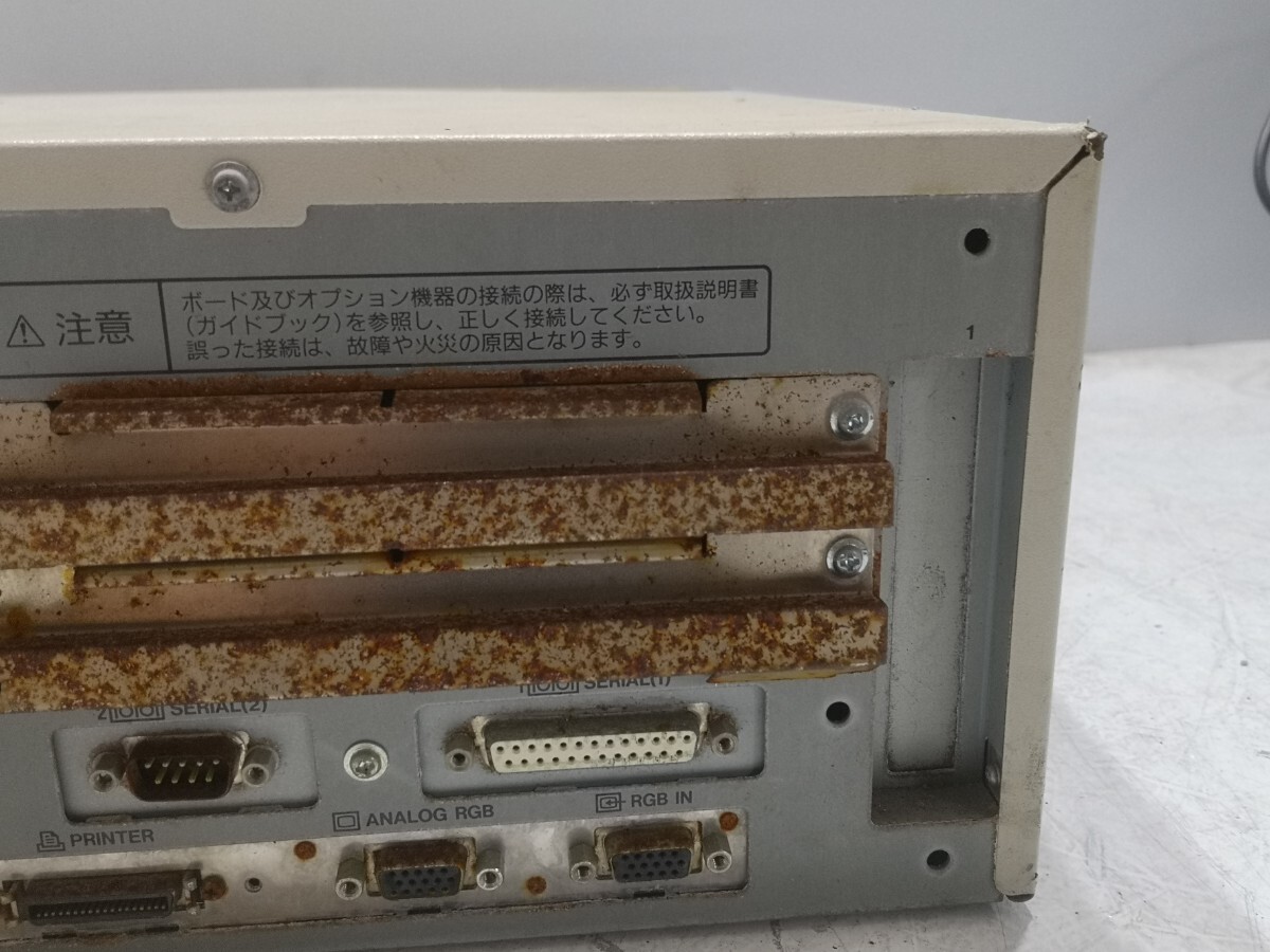 NEC PC-9821V7/S5KA старая модель PC Junk мощность смог сделать 