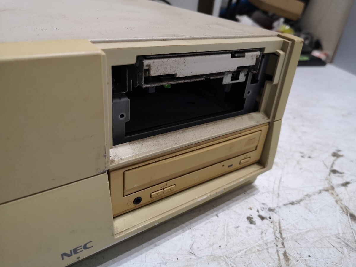 NEC PC-9821V7/S5KA старая модель PC Junk мощность смог сделать 