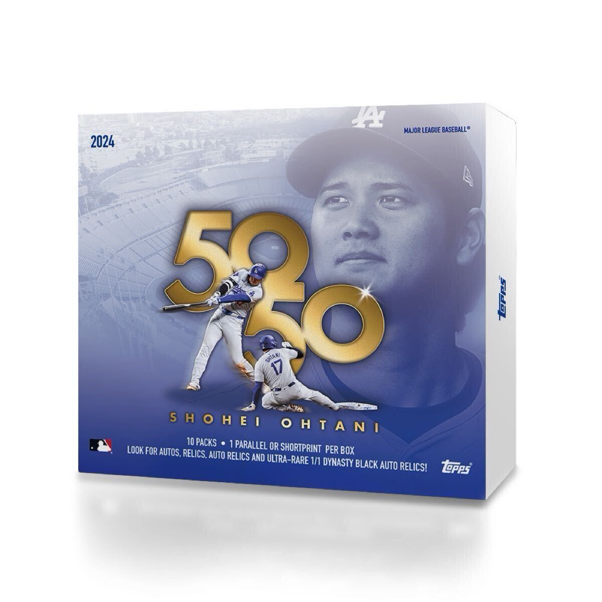 未開封シュリンク付き】Topps 2024 大谷翔平 50/50 ベースボール 未開封シュリンク付き】Topps 2024 大谷翔平 50/50 ベースボール