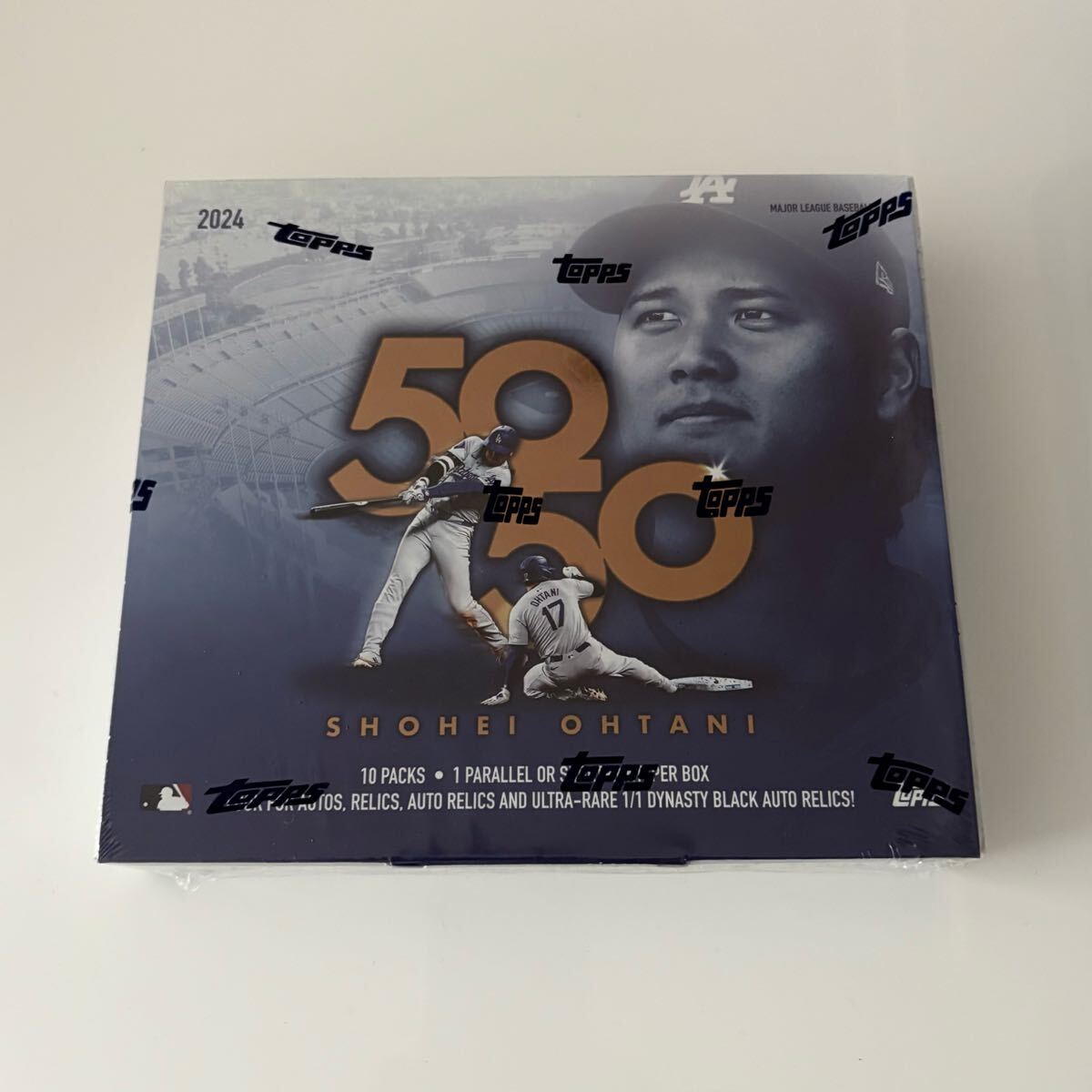 未開封シュリンク付き】Topps 2024 大谷翔平 50/50 ベースボール 未開封シュリンク付き】Topps 2024 大谷翔平 50/50 ベースボール
