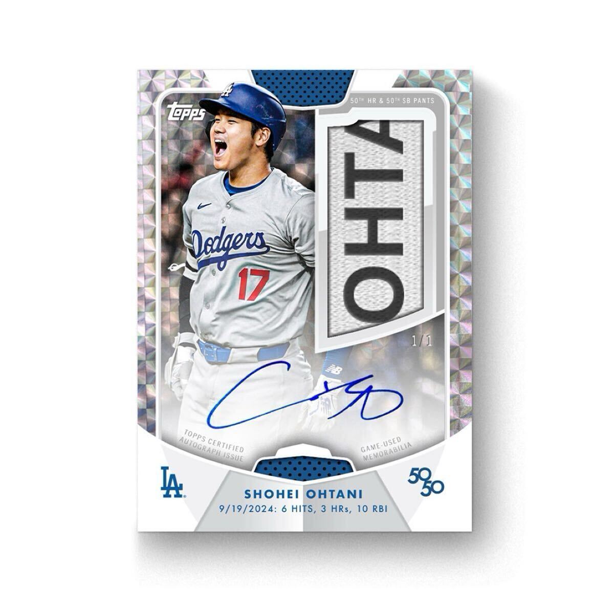 未開封シュリンク付き】Topps 2024 大谷翔平 50/50 ベースボール 未開封シュリンク付き】Topps 2024 大谷翔平 50/50 ベースボール