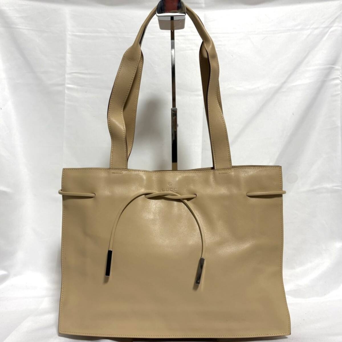 1円 GUCCI by TOM FORD RIBBON LEATHER HAND BAG グッチ トム 1円 GUCCI by TOM FORD RIBBON LEATHER HAND BAG グッチ トム