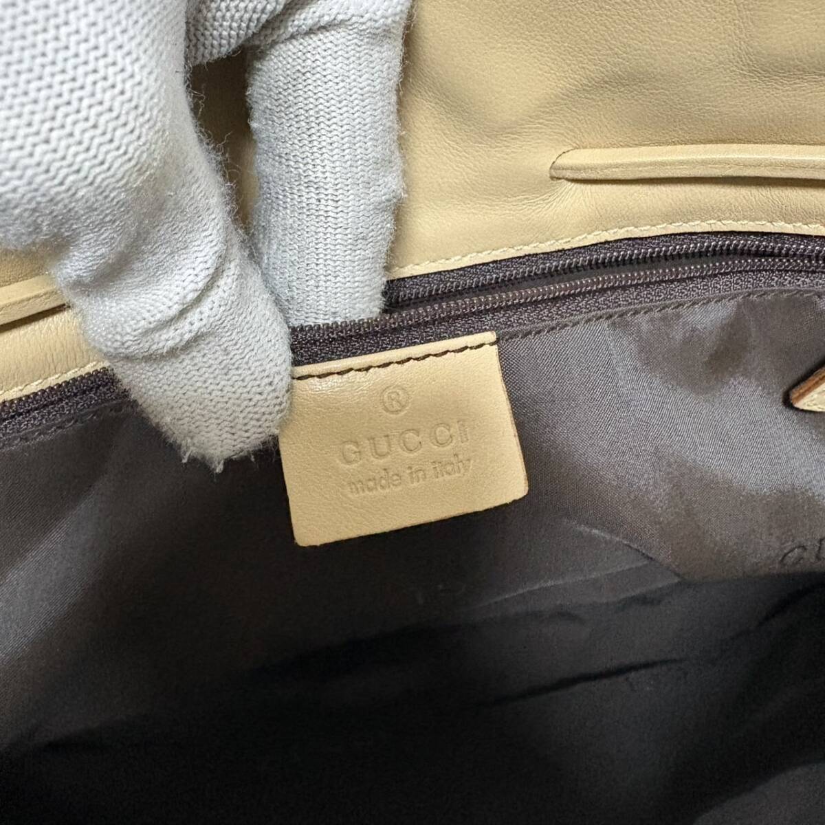 1円 GUCCI by TOM FORD RIBBON LEATHER HAND BAG グッチ トム 1円 GUCCI by TOM FORD RIBBON LEATHER HAND BAG グッチ トム