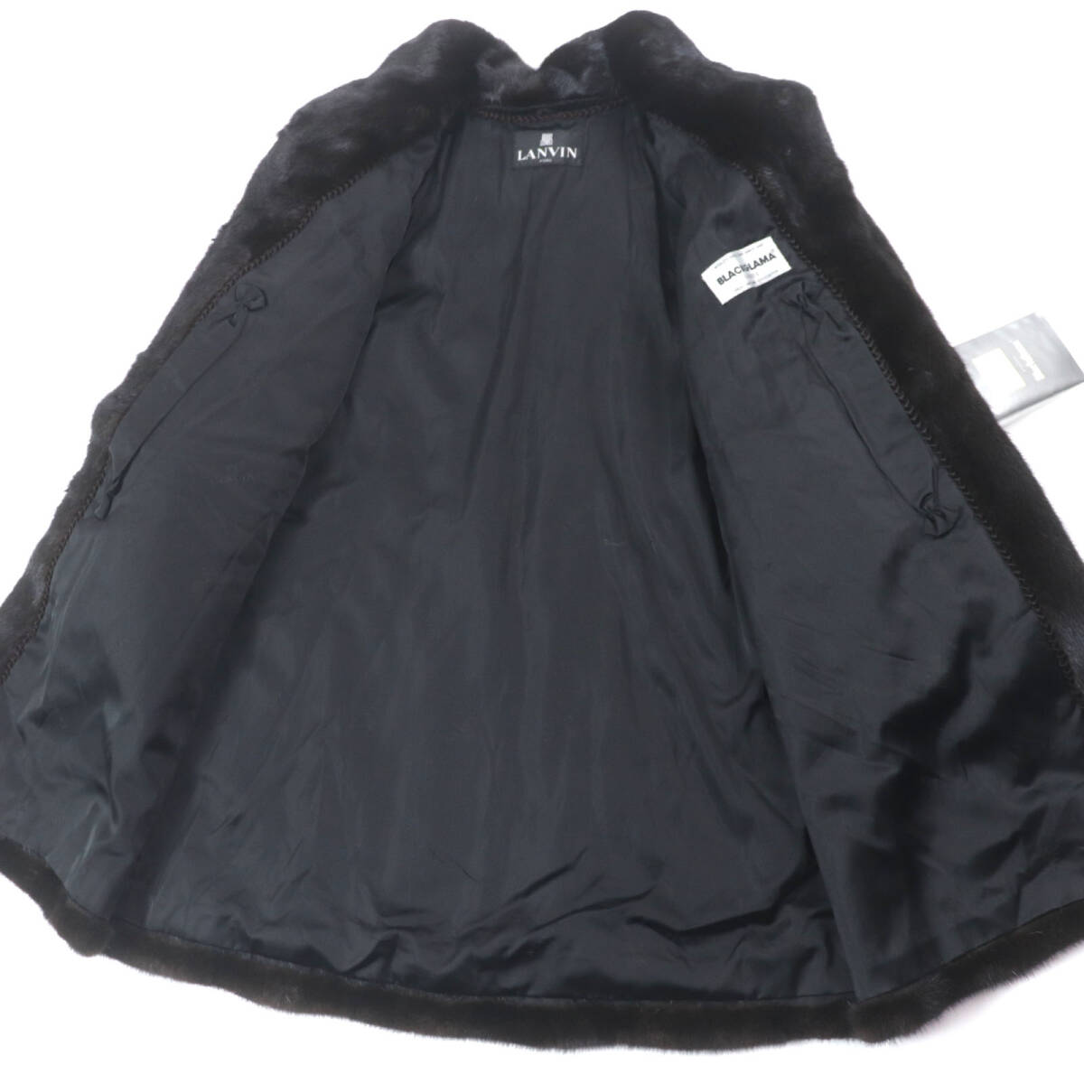 LANVIN BLACKGLAMA ミンク　ローグ　ファーコート LANVIN BLACKGLAMA ミンク ローグ ファーコート