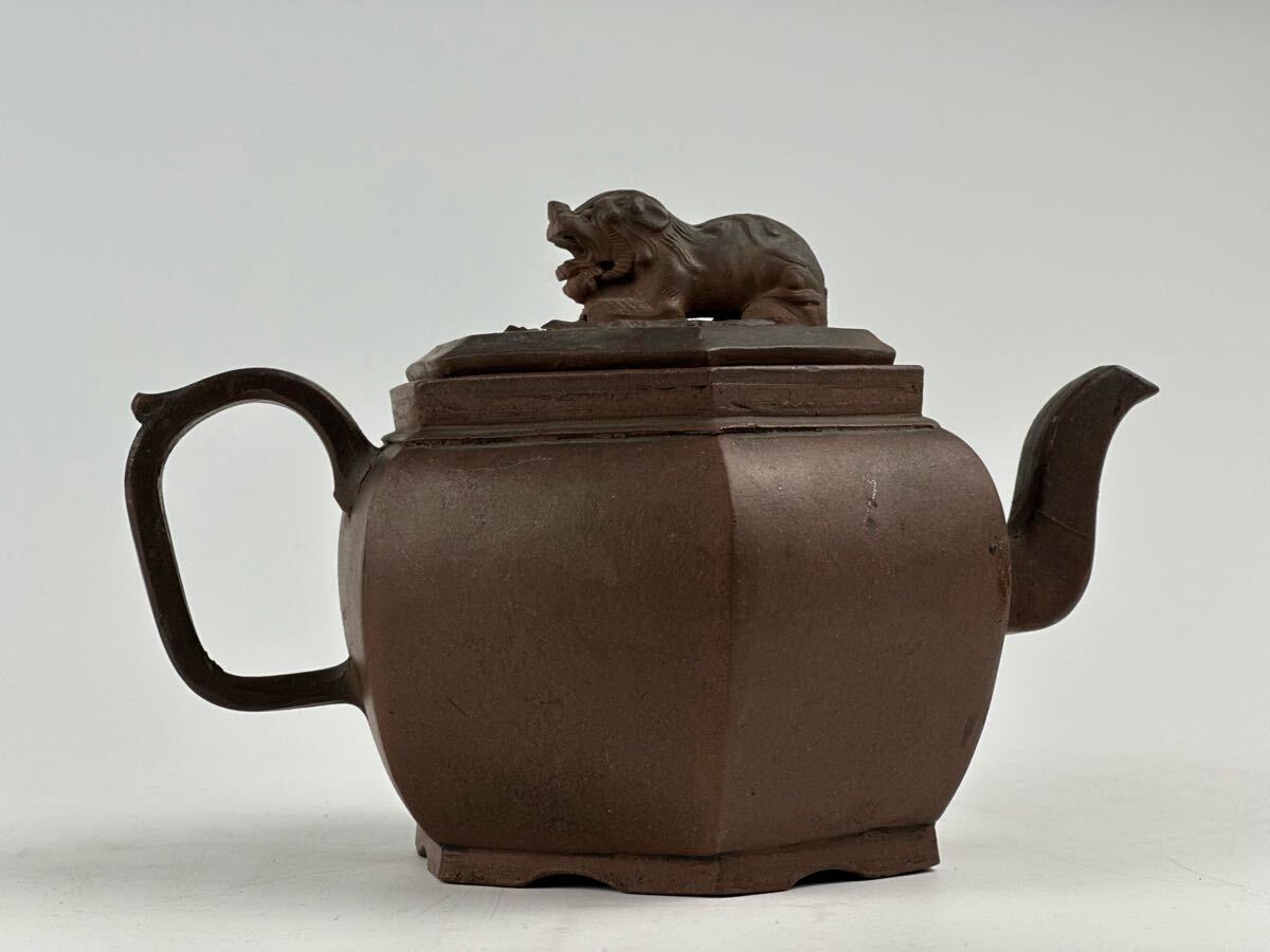 中紫砂壺 急須 單孔 朱泥茶壺 茶道具 煎茶道具 清時代 中古美術 中紫砂壺 急須 單孔 朱泥茶壺 茶道具 煎茶道具 清時代 中古美術
