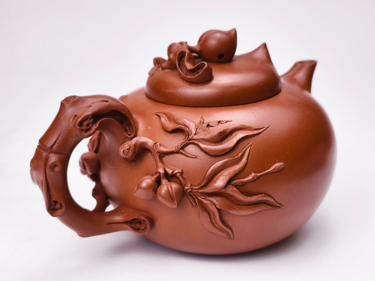 中國紫砂壺 汪寅仙在銘 急須 朱泥茶壺 茶道具 茶器 煎茶道具 中國紫砂壺 汪寅仙在銘 急須 朱泥茶壺 茶道具 茶器 煎茶道具