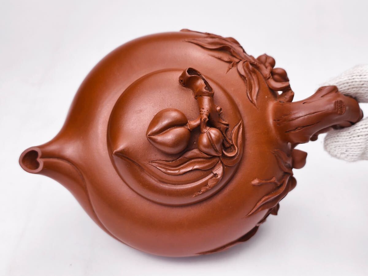 中國紫砂壺 汪寅仙在銘 急須 朱泥茶壺 茶道具 茶器 煎茶道具 中國紫砂壺 汪寅仙在銘 急須 朱泥茶壺 茶道具 茶器 煎茶道具