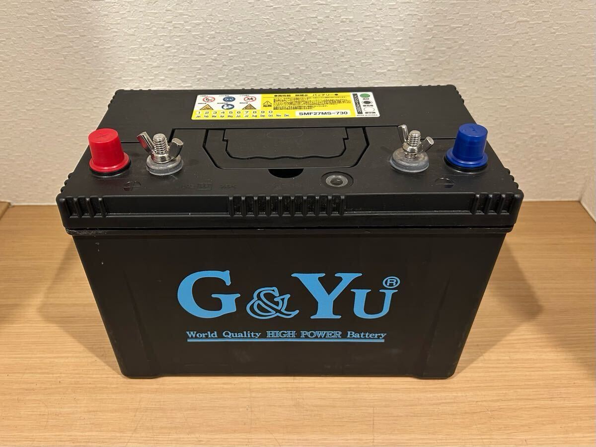 G&YU SMF27MS-730 ディープサイクルバッテリー 鉛バッテリー G&YU SMF27MS-730 ディープサイクルバッテリー 鉛バッテリー
