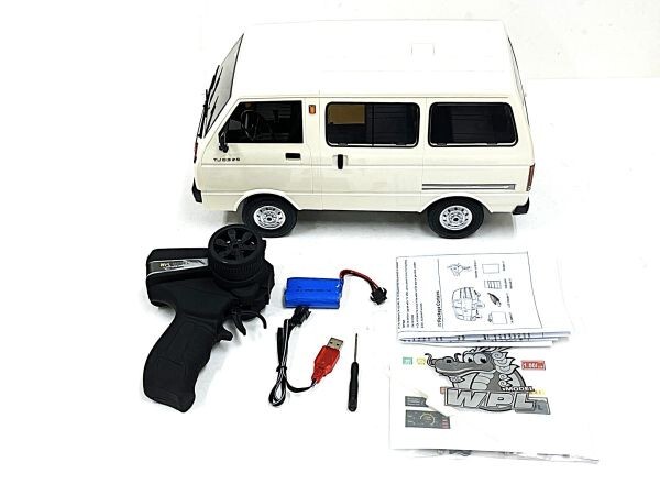 WPL D-42 2.4GHz 1/10 RTR 軽バンラジコン ダイハツハイジェットタイプ ●技術基準適合証明済 ☆箱バンラジコン ☆軽トララジコン