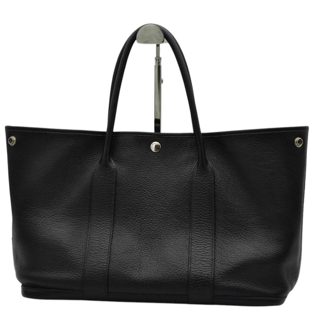 HERMES 美品 エルメス ガーデンパーティー PM ブラック ネゴンダ HERMES 美品 エルメス ガーデンパーティー PM ブラック ネゴンダ