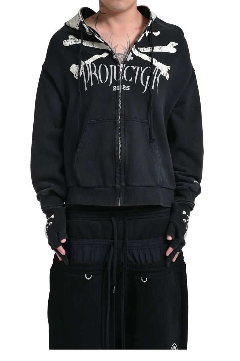 PROJECT G/R × MASTERMIND NUBIAN フーディ パーカー Balenciaga PROJECT G/R × MASTERMIND NUBIAN フーディ パーカー Balenciaga