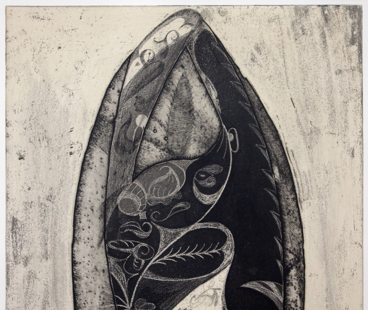 鈴木涼子 「無題」 銅版画 絵画 鈴木涼子 『無題』 銅版画 - 北海道画廊