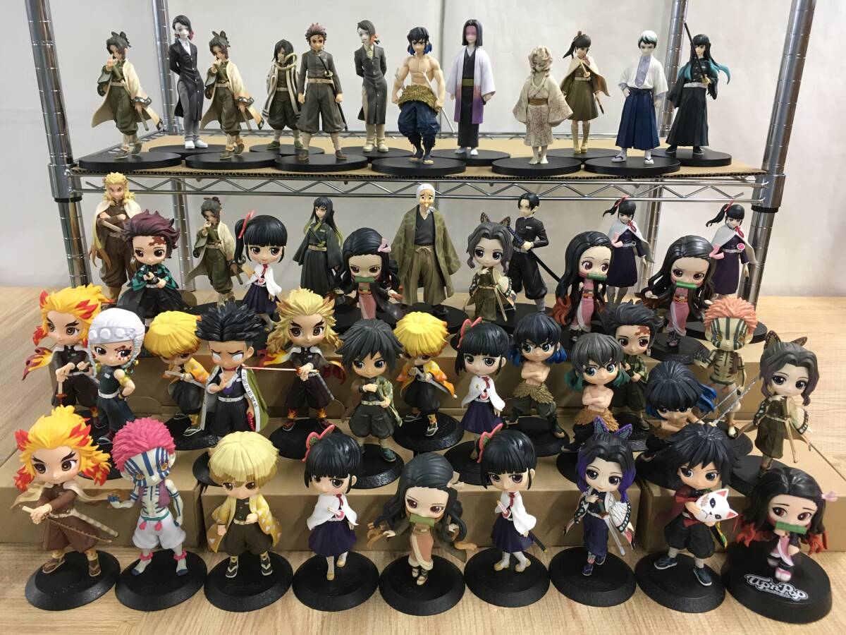 想像を超えての 82」フィギュア「鬼滅の刃」大量まとめ売り（台座あり・箱なし コミック・アニメ