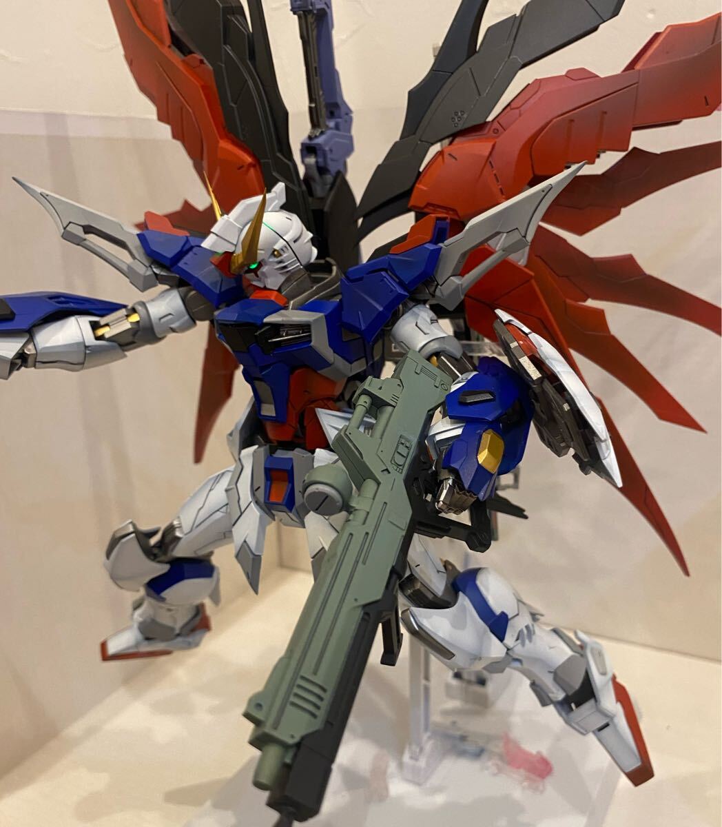 メタルビルド風 海外製デスティニーガンダム 全塗装 MGサイズ 頭