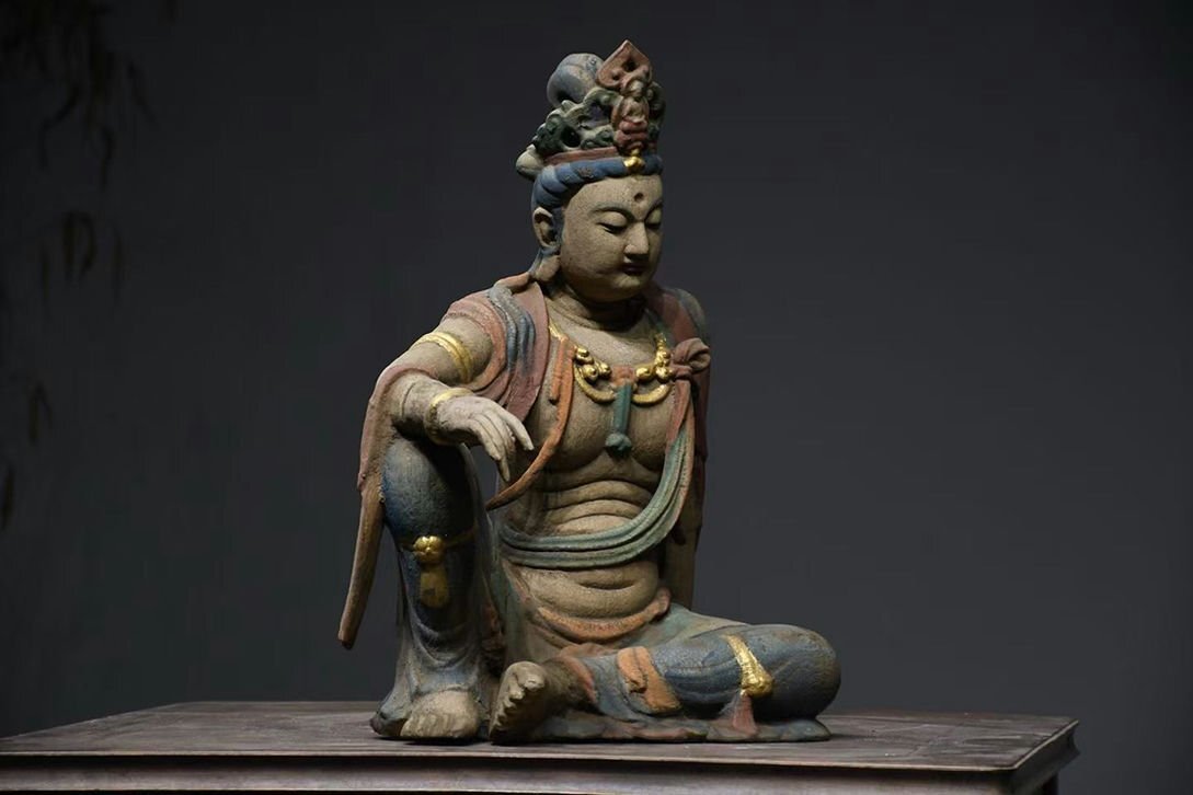 #. сердце * времена старый магазин #C4349 Akira времена . дерево ... звук изображение . дерево умение скульптура * буддизм старый изобразительное искусство * изображение Будды * маленький . умение * негодный храм старый магазин * негодный храм покупка лот