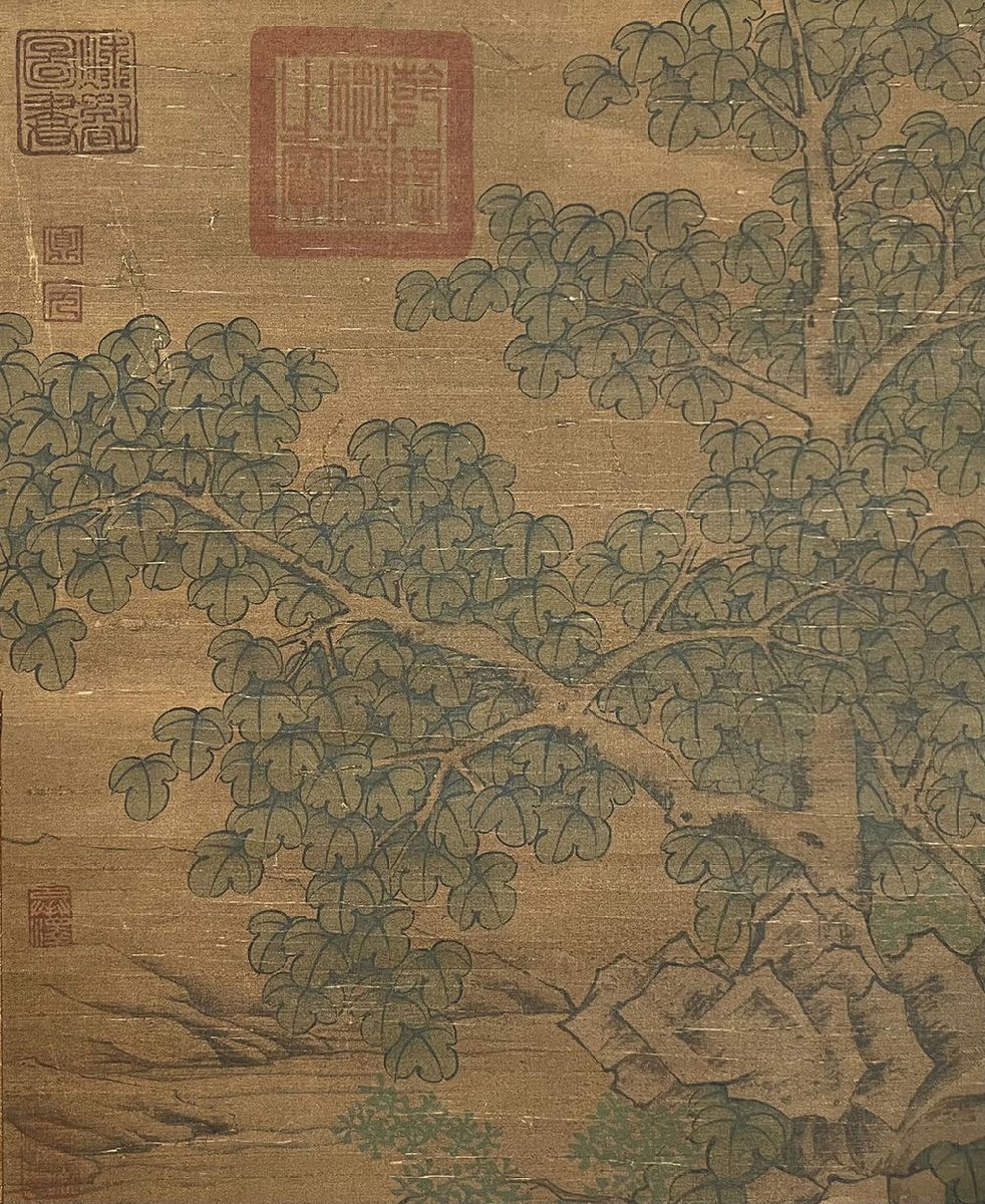 □観心・時代旧蔵□K4764中国古書道◇唐時代 閻立本 博古清賞図 □観心・時代旧蔵□K4764中国古書道◇唐時代 閻立本 博古清賞図