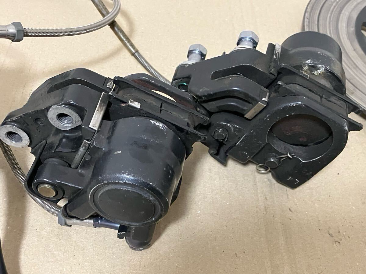 RZ250 フロント マスター キャリパー ディスク セット XJ400D RZ250 フロント マスター キャリパー ディスク セット XJ400D