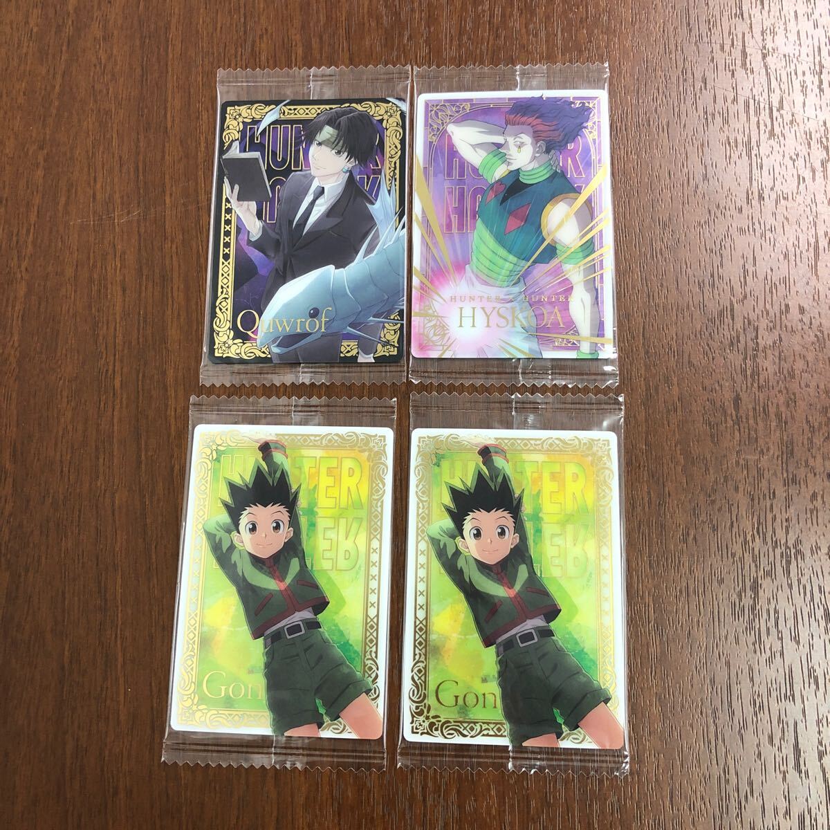ほぼ未開封 HUNTER×HUNTER ハンターハンター ウエハースカード + ほぼ未開封 HUNTER×HUNTER ハンターハンター ウエハースカード +