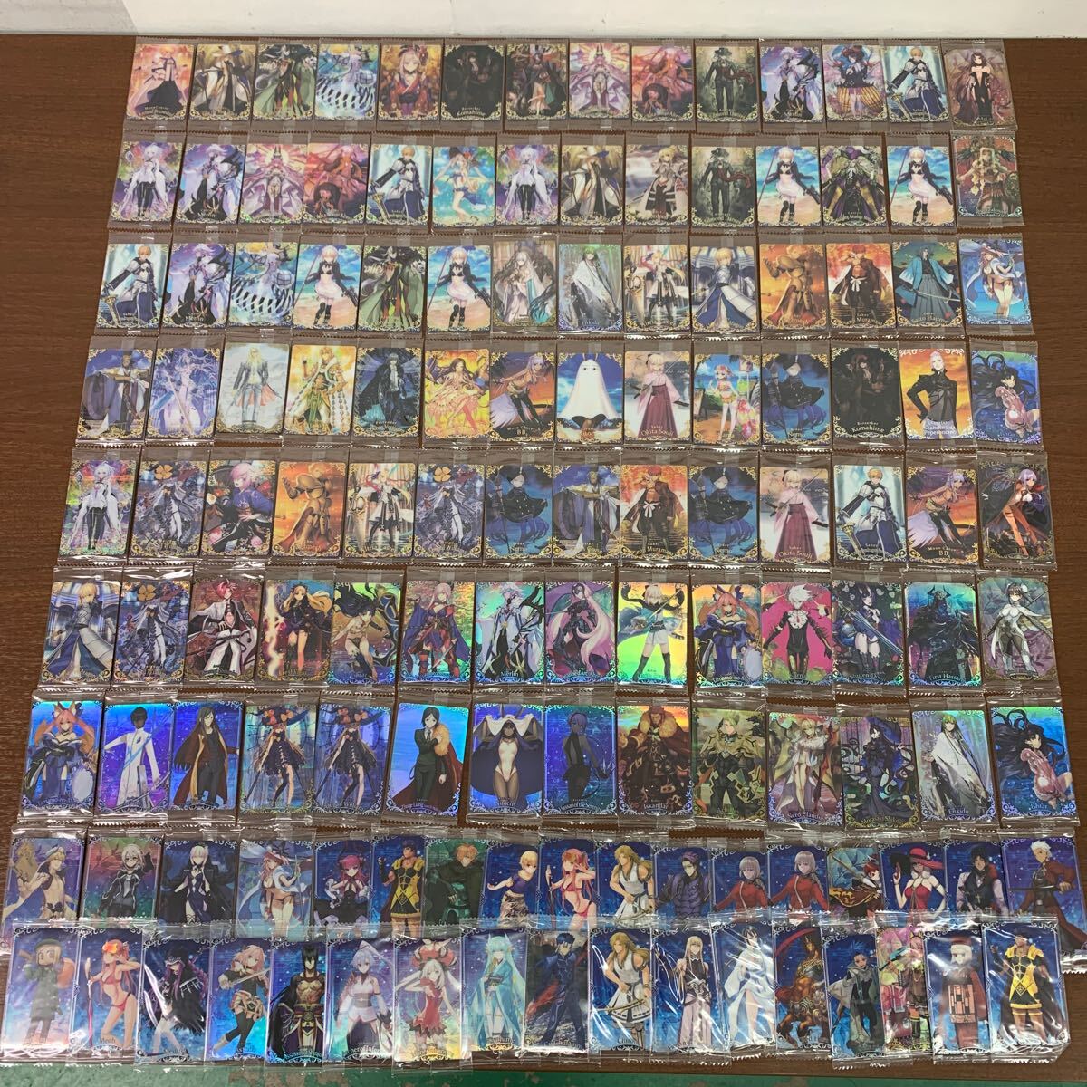 未開封 FGO Fate/Grand Order ウエハースカード 130枚以上 未開封 FGO Fate/Grand Order ウエハースカード 130枚以上