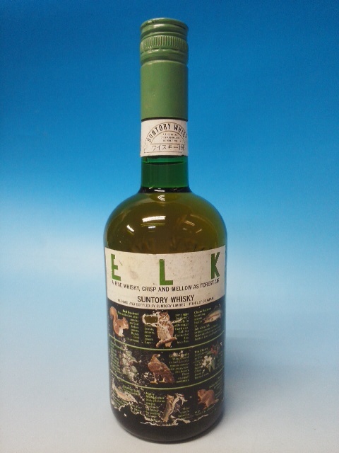 ５５％以上節約 訳あり古酒！ウイスキー１級！サントリーウイスキー ELK》 WHISKY エルク♪終売品！《SUNTORY 日本
